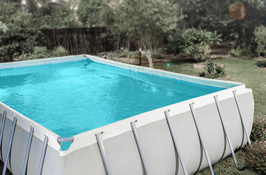 Convient pour les petites piscines et piscines hors-sol
